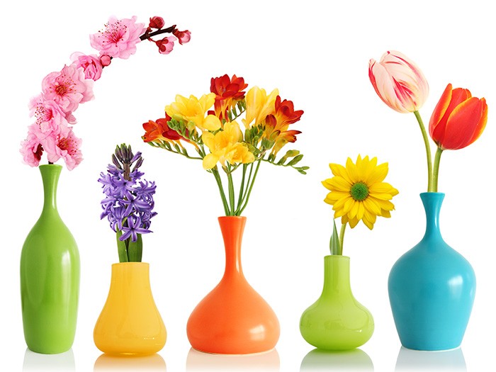Une ou deux tiges individuelles sont idéales pour un vase à bourgeons.